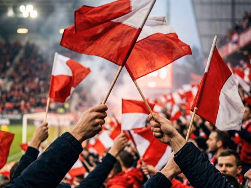 Drapeau supporter basketball à agiter