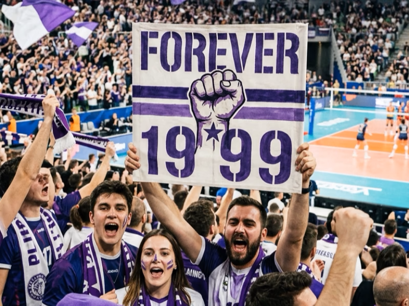 Maillot géant pour volleyball